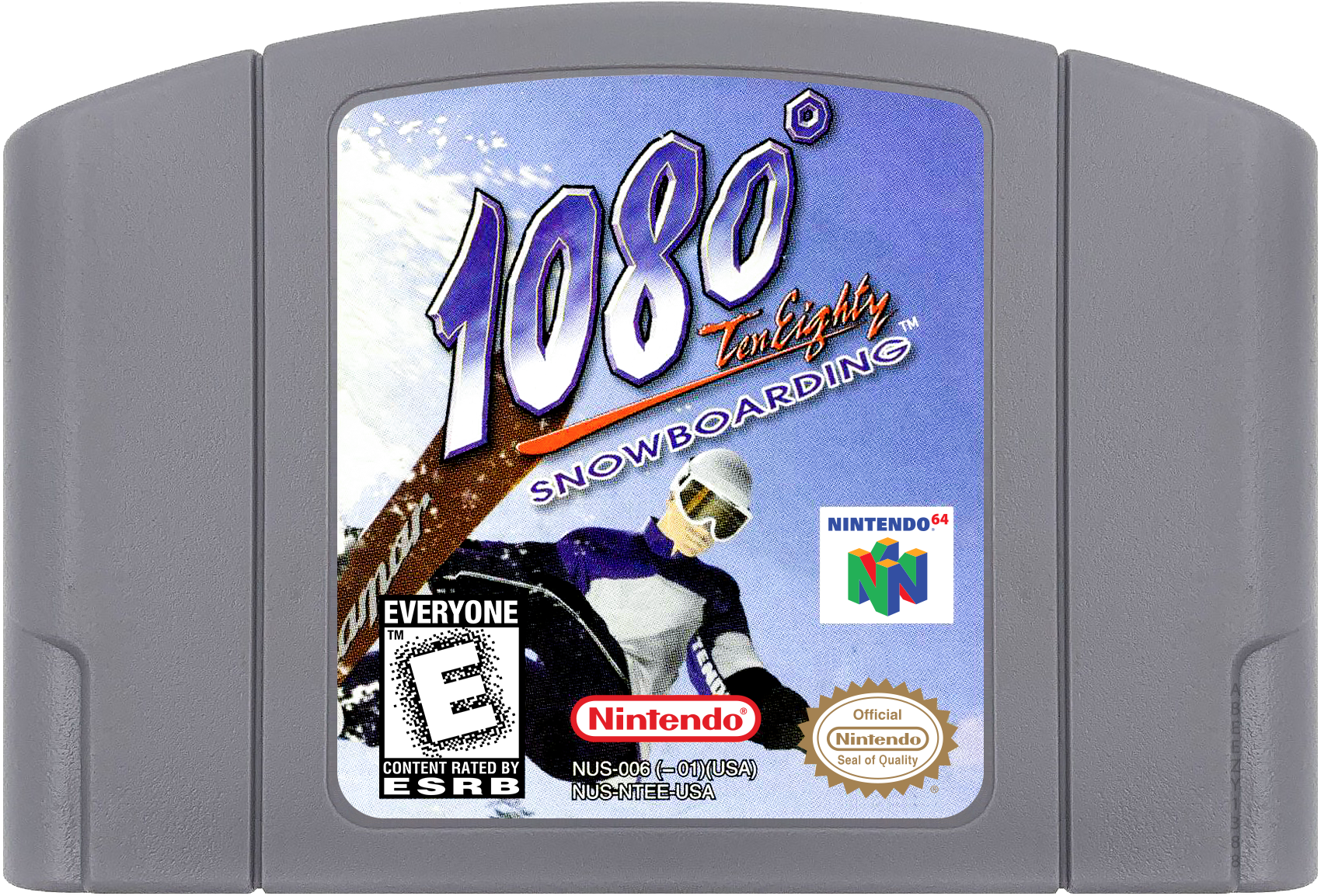 1080° Snowboarding cartridge